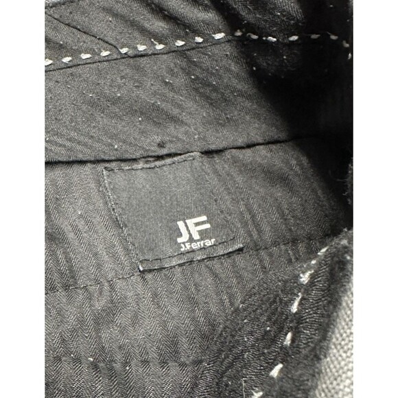 JF J.Ferrar Dress Pants 36x29 Mens Gray Flat Front Slash Pockets Slacks - Picture 8 of 9
